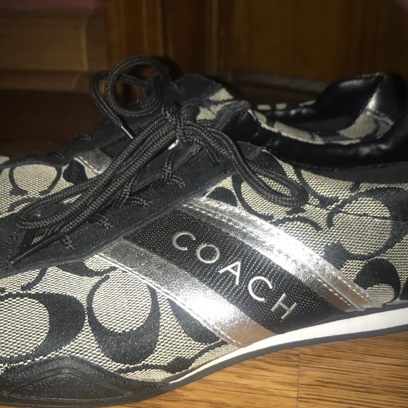 Coach Shoes - Black Coach Tennis shoes